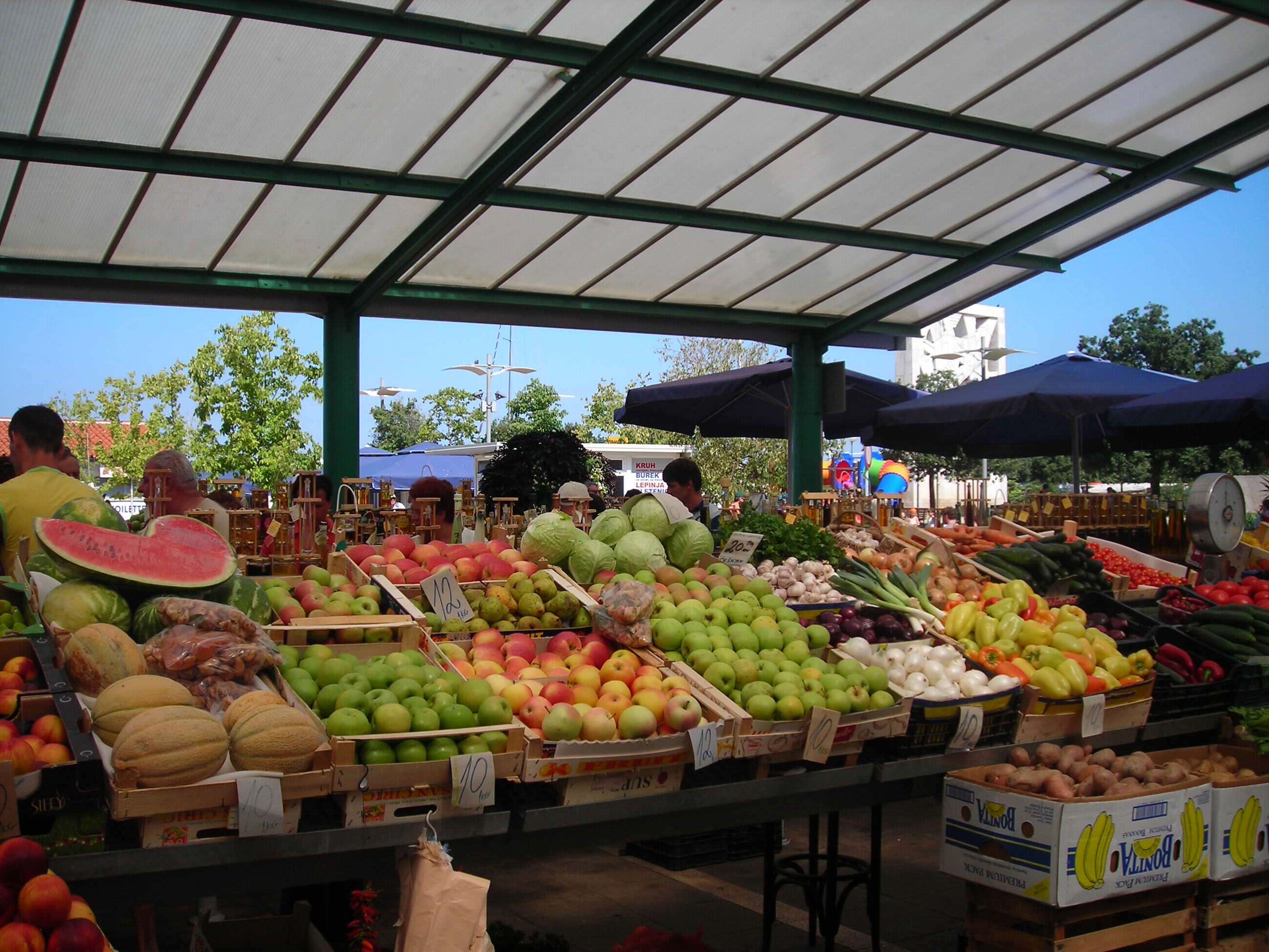 Market in Rovinj