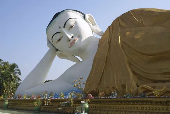 Buddha Statue, Bago, Myanmar
