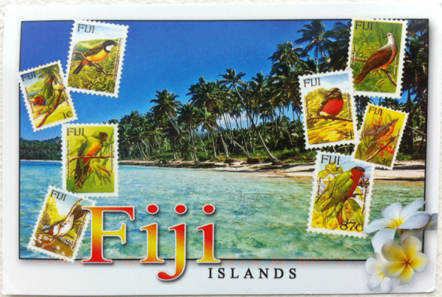 Fiji Islands World Cruise Post card
