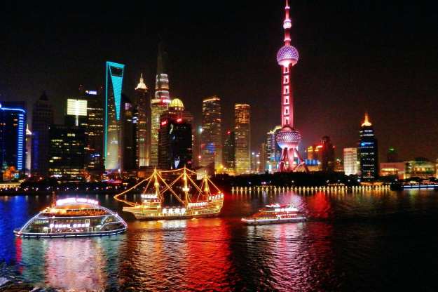 Shanghai Lights at Night