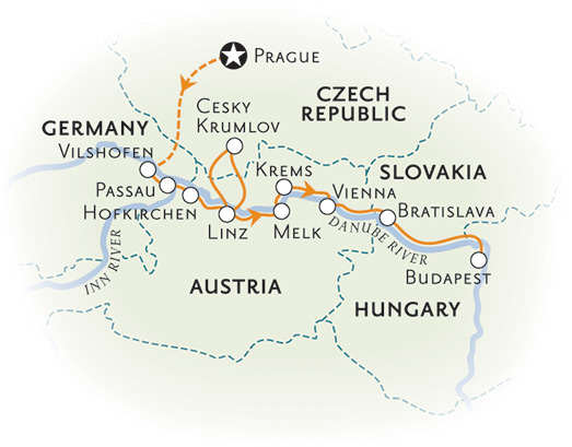 AmaWaterways a0nd Backroads Danube Tour