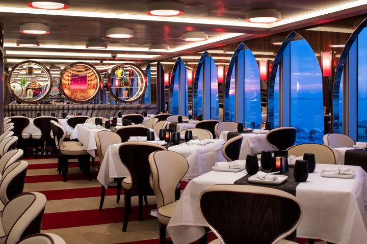 restaurant on board cruise ship