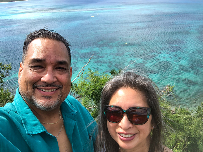 Joe Lucero in Virgin Gorda