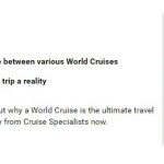 Cruise Specialists Unveils “The Definitive Guide to World Cruising”