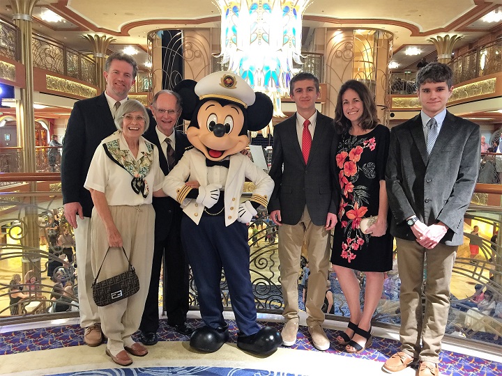 Three Generations At Sea Disney Dream