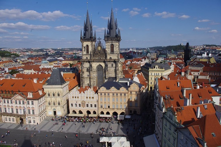 Prague buildings