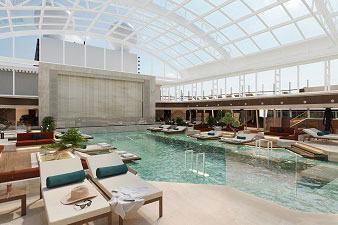 Covered Pool Area