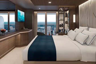 Ocean Terrace Suite, Sleeping Area